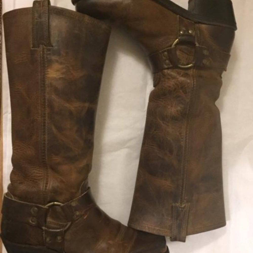 FINAL. Frye Harness Boots